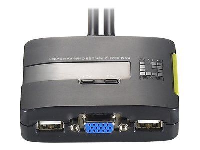 IT Produkte Level-One Kabel Switch Audio USB KVM-0223