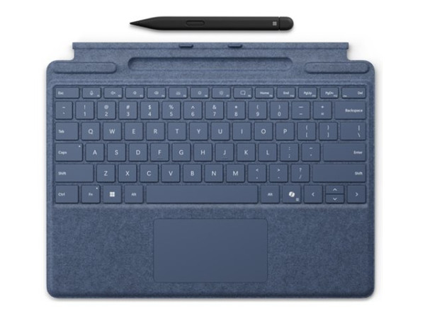 Microsoft Surface Pro Keyboard mit Slim Pen (blau,