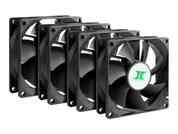 Inter-Tech IPC Fan Set 80x80x25mm |