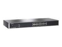 Netzwerkkomponenten LevelOne 16 Port Fast Ethernet Switch,