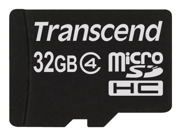 MicroSD Card (microSDHC) 32 GB Transcend TS32GUSDC4 Class4