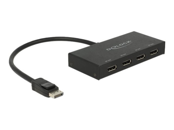 DeLOCK DP 1.2 Splitter In - 4 DP out | Displayport