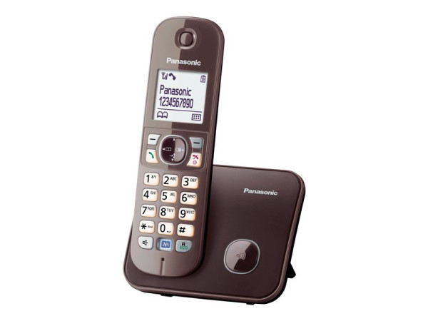 Telefon analog Panasonic Schnurlostelefon KX-TG6811GA,