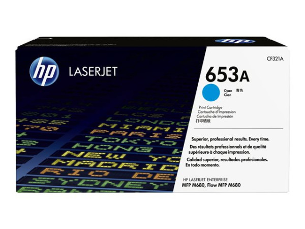 Hewlett-Packard Toner cyan CF321A Toner Cyan 16500 Blatt