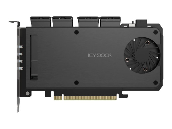 Icy Dock ExpressSlot Slide MB204MP-B (schwarz)