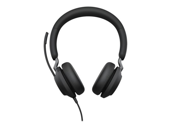 Jabra Evolve2 40 SE (schwarz, Stereo, USB-C, UC)