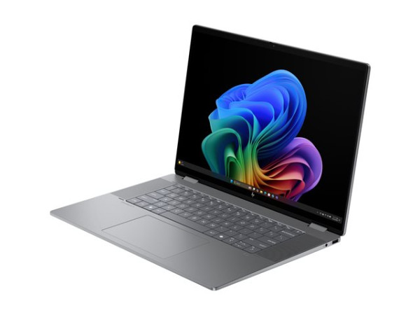 HP OmniBook X Flip 16-ar0077ng (silber, AMD Ryzen AI 7 350,