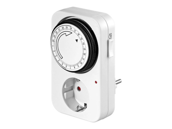 Goobay NK ZSU 1 ZEITSCHALTUHR ANALOG 24 Std. Analog Zeitscha