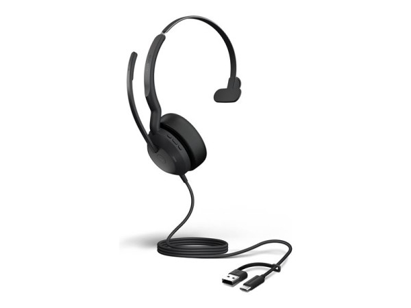 Jabra Evolve2 50 (schwarz, Microsoft Teams Version,