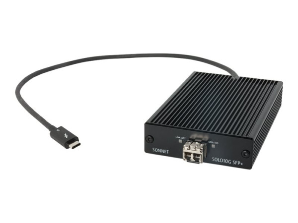 Sonnet Solo 10G Thunderbolt 3 to SFP10+ | Base-T