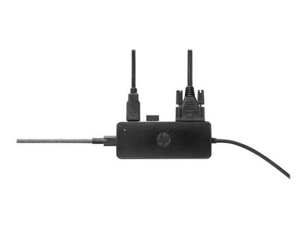 HP USB-C Reisehub G2 | 7PJ38AA#ABD schwarz, USB-A, HDMI,