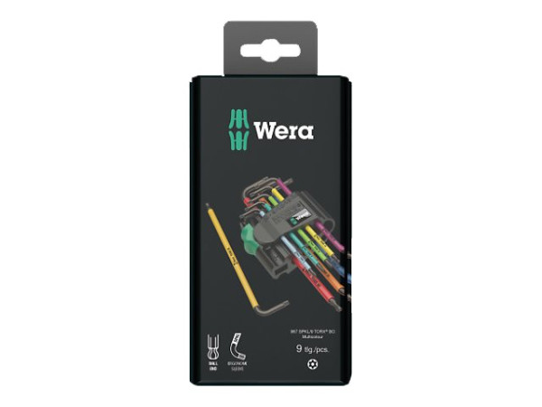 Wera WinkelschlÃ¼sselsatz 967 SPKL/9 TORX mit