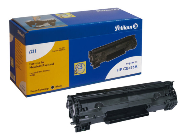 Toner HP Pelikan CB436A comp. Schwarz