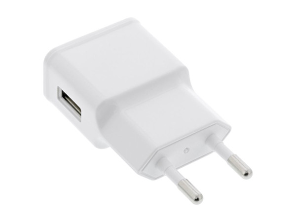 InLine USB Ladegerät Single, Netzteil, Stromadapter, 100-24