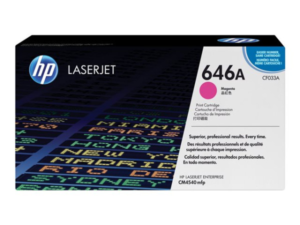 HP CF033A Tonerkartusche magenta, 12.500 Seiten/5% für