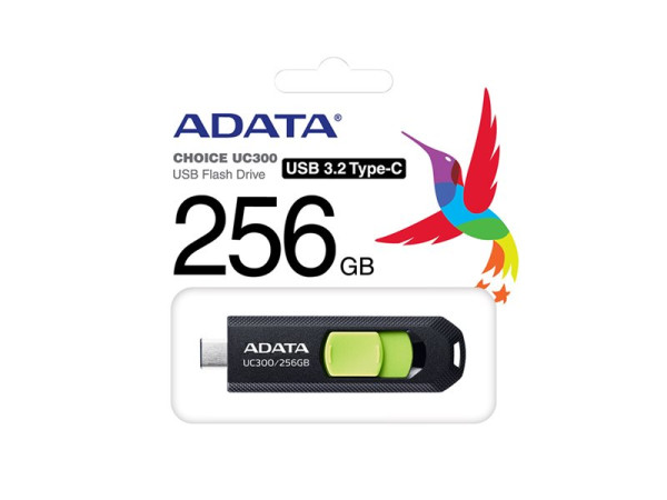 ADATA USB 256GB UC300 bkgn 3.2 USB Typ C