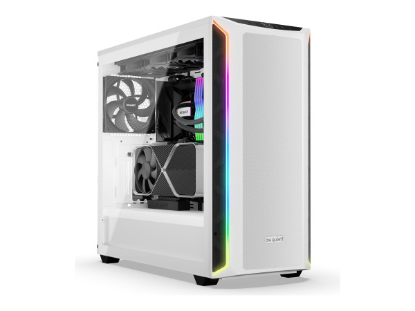 be quiet SHADOW BASE 800 DX (weiß, Tempered Glass)