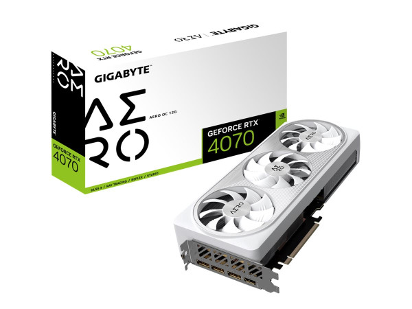 GigaByte 12GB D6X RTX 4070 Aero OC