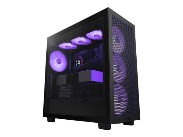 NZXT H7 Flow RGB All Black ATX CM-H71FB-R1