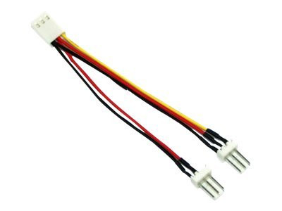 Kabel Strom Adapter 3pin Molex Y-Kabel Fan Power Inline ter