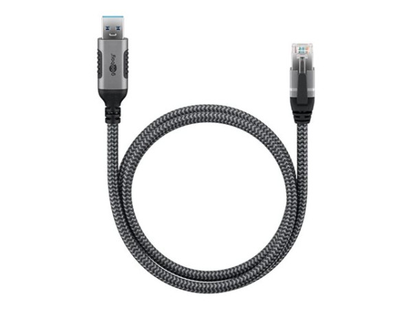 Goobay Ethernet-Kabel USB-C 3.1 auf RJ45, 3 m