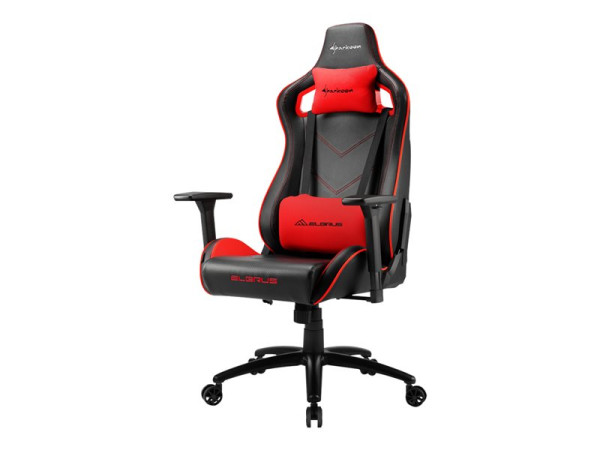 Sharkoon Elbrus 2 Gaming Seat bk/rd schwarz/rot