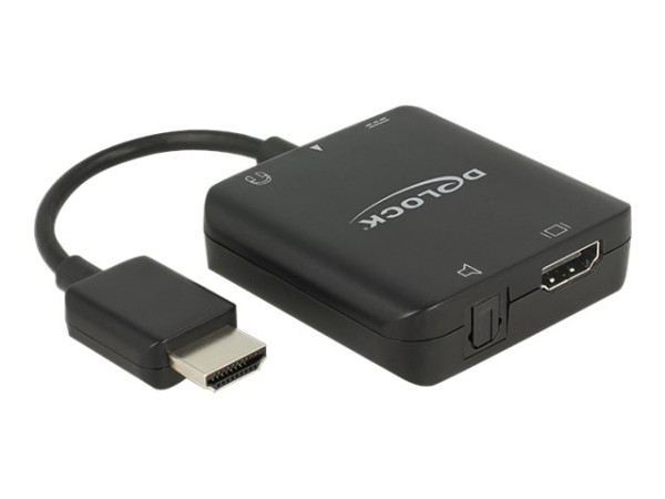 DeLOCK HDMI-A St > HDMI +Audio Extractot |