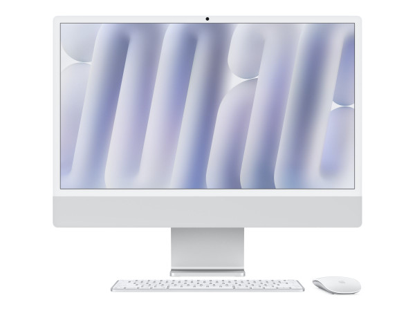 Apple "iMac 59,62 cm (24") M4 2024 CTO (silber, macOS,