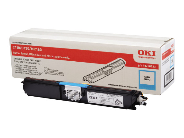 Toner OKI C110 cy 44250723