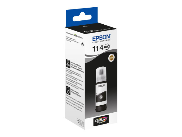 Epson Tinte bk pigment C13T07A140 | schwarz