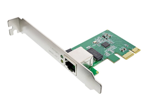 InLine Gigabit Netzwerkkarte, 1x RJ45 2,5Gb/s, PCIe x1, ink