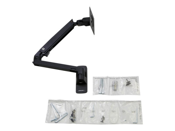 Ergotron MXV Wand-Monitor-Arm (schwarz)