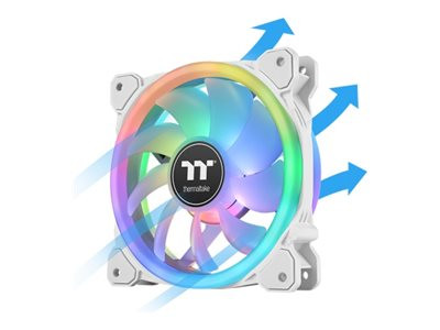 Thermaltake TT SWAFAN 12 RGB Radiator Fan 3er wh