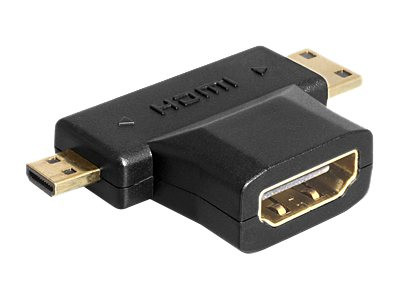 Home Entertainment DeLOCK Adapter HDMI-A Buchse > HDMI-C +