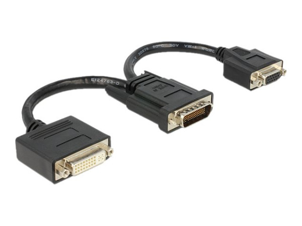 DeLOCK Adapterkabel DMS-59-> DVI 24+5-> VGA, Kabel