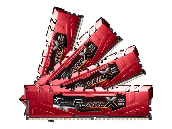 G.Skill D432GB 2400-15 Flare X K4 GSK rot,