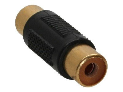 InLineÂ® Audio Adapter, Cinch Buchse an Cinch Buchse,