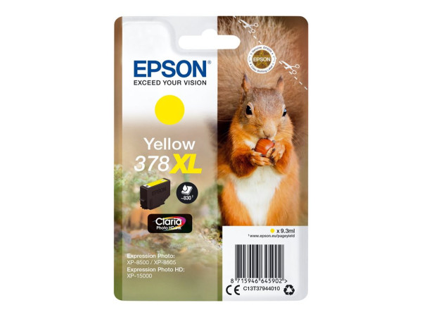 Epson Tinte YE C13T37944010 Claria Photo