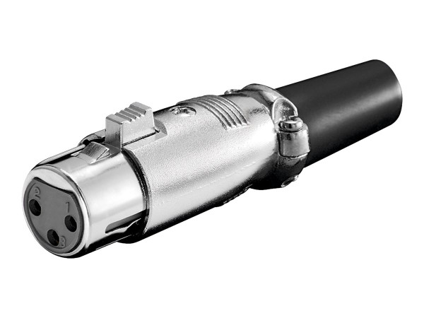 Goobay XLR 189-3 3 POL. Mikrofonkupp