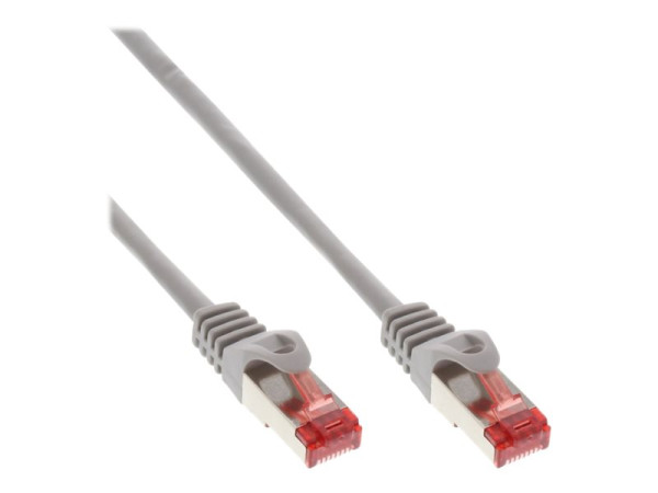 Kabel Patchkabel RJ45 3m CAT6 grau S/FTP (PiMf)