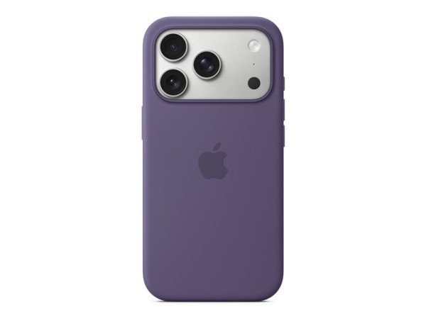 Apple Silikon Case mit MagSafe (violett, iPhone 17 Pro)