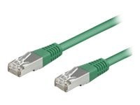 Patchkabel RJ45 F/UTP Cat5e 0,50m gr?n bulk