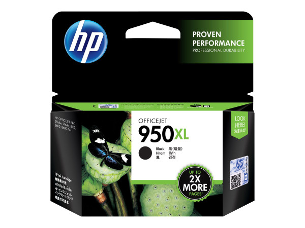 HP CN045AE|950 XL Druckkopfpatrone schwarz, 2.300 Seiten