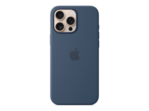 Apple Silikon Case iPhone 16 Pro Max mit MagSafe (denim)