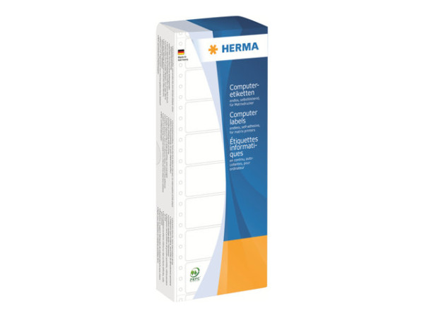 HERMA Computeretiketten gelb 88,9x35,7 mm Papier 2000 St.