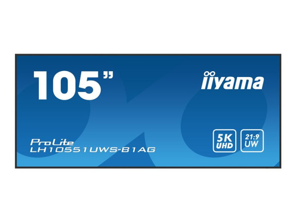 Iiyama ProLite LH10551UWS-B1AG, Public Display (schwarz, 5K