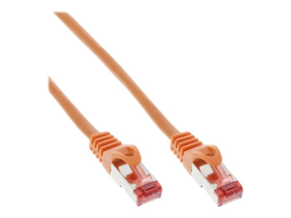 InLine« Patchkabel, S/FTP (PiMf), Cat.6, orange, 7,5m