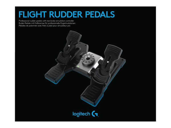 Logitech Logi G Saitek PRO Flight Rudder Pedals USB Kabel
