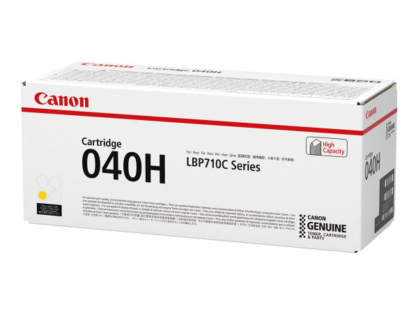 Canon Toner YE 10.000 Seiten CRG-040H Toner Gelb