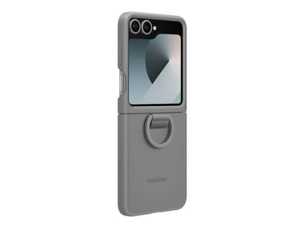 Samsung Silicone Case (grau, Samsung Galaxy Z Flip6)